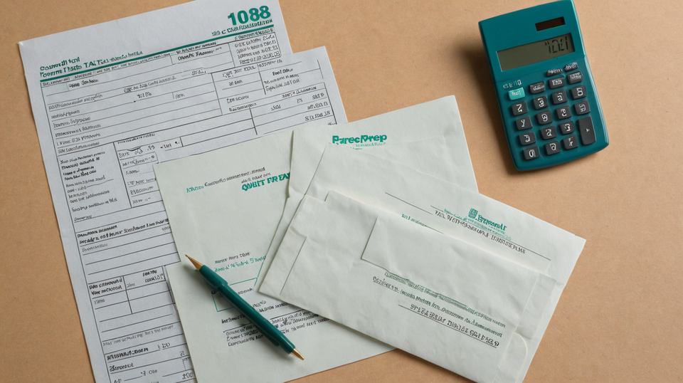 Borrower reviewing Form 1098-E for student loan interest deduction